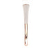 14K Gold With Pave Diamond Bangle